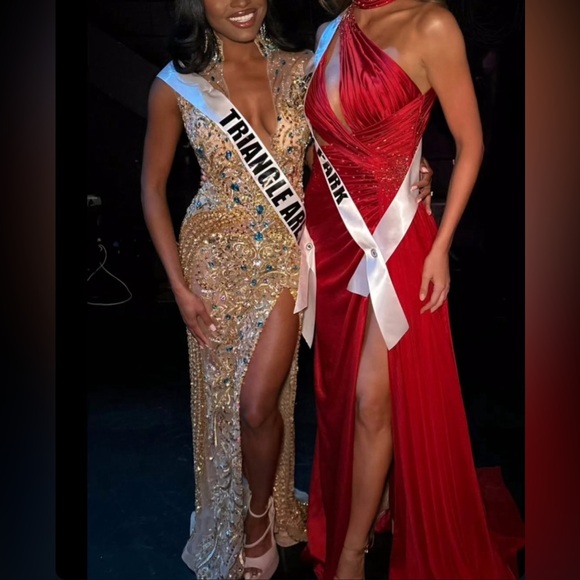 Couture Pageant Gown - Picture 3 of 4